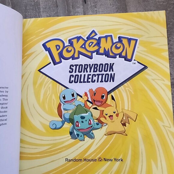 Pokémon Storybook Collection Hardcover Pikachu, Squirtle, Charmander, Bulbasaur - Picture 5 of 5